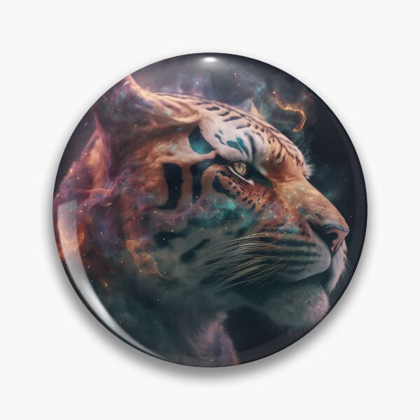 Item preview, Tiger in galaxy design designed and sold by Happy1-2.