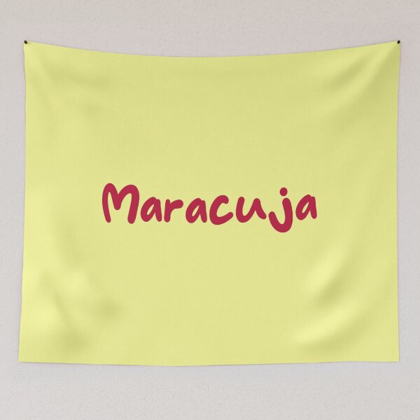 Item preview, Passion fruit red typography designed and sold by vibeno1.