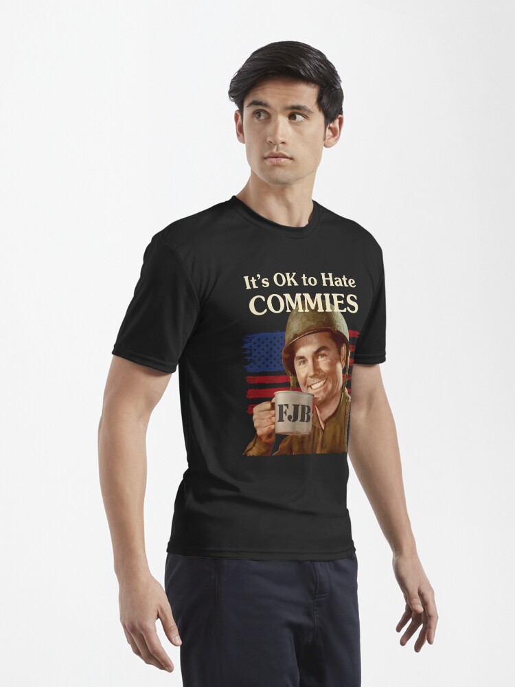 Disover It's OK to Hate Commies • WW2 Military Propaganda | Active T-Shirt