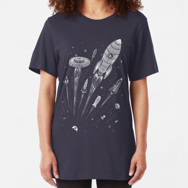 Space Race Slim Fit T-Shirt