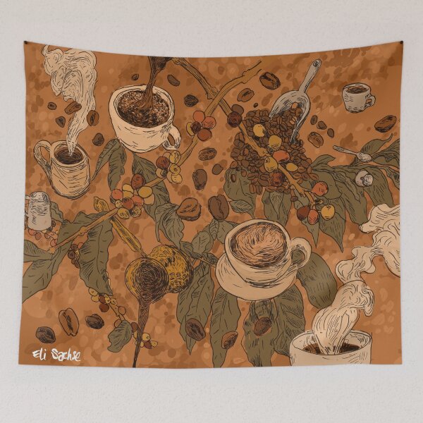 Item preview, Coffee is Life designed and sold by Eli Sachse.