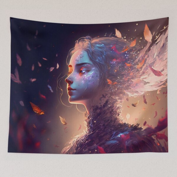 Item preview, Unleashing the Spirit. A Painting of Love, Peace, and Pride designed and sold by oanaunciuleanu.
