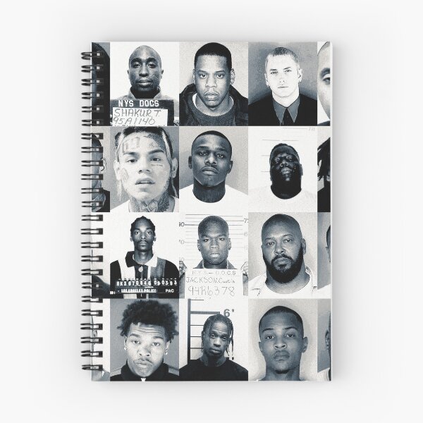 Item preview, Rappers Mugshots designed and sold by Imitation Crab.
