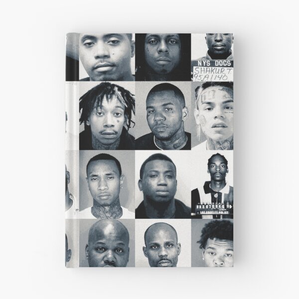Item preview, Rappers Mugshots designed and sold by Imitation Crab.