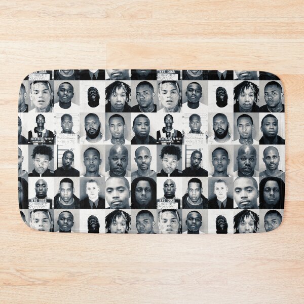 Item preview, Rappers Mugshots designed and sold by Imitation Crab.