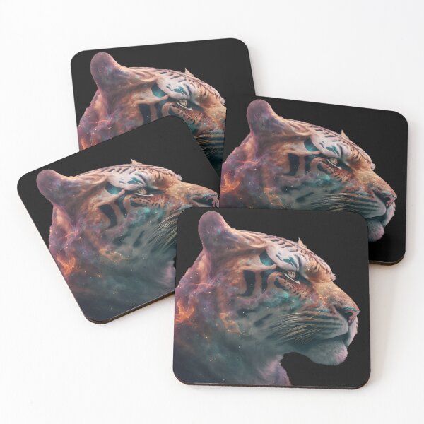 Item preview, Tiger in space with unique design designed and sold by Happy1-2.