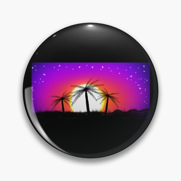 Item preview, Sunset palms designed and sold by AlchemistArtist.