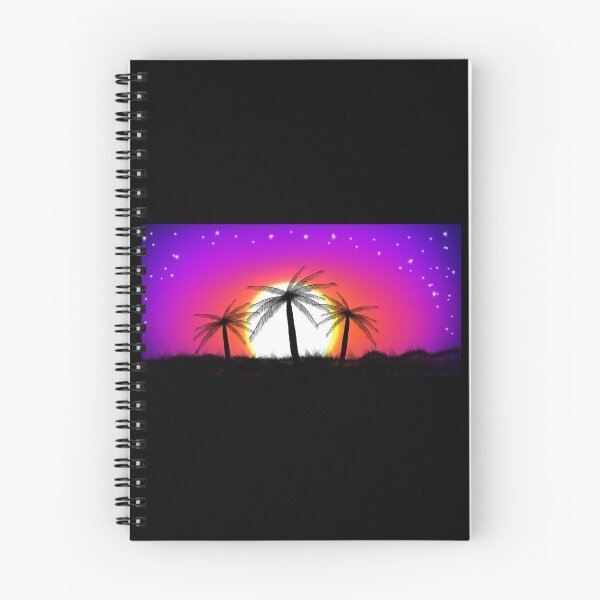 Item preview, Sunset palms designed and sold by AlchemistArtist.