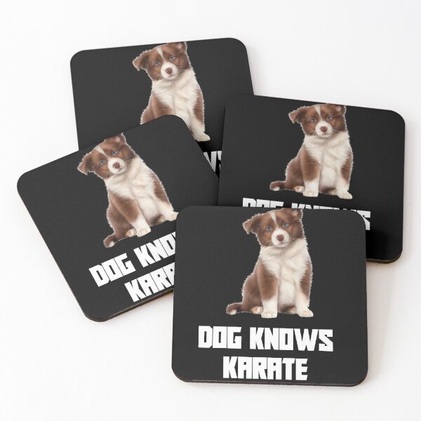 Item preview, Dog Knows Karate  designed and sold by Black Owl Creatives.