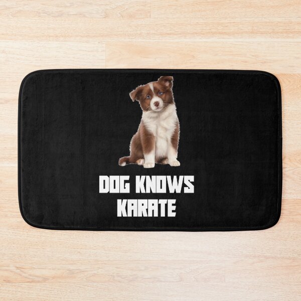 Item preview, Dog Knows Karate  designed and sold by Black Owl Creatives.
