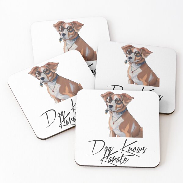 Item preview, Dog Knows Karate  designed and sold by Black Owl Creatives.