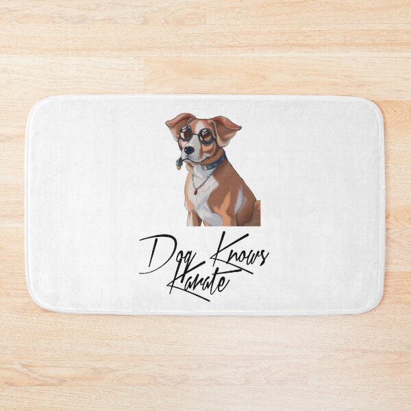 Item preview, Dog Knows Karate  designed and sold by Black Owl Creatives.