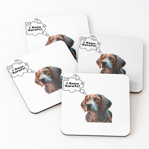Item preview, Dog Knows Karate  designed and sold by Black Owl Creatives.