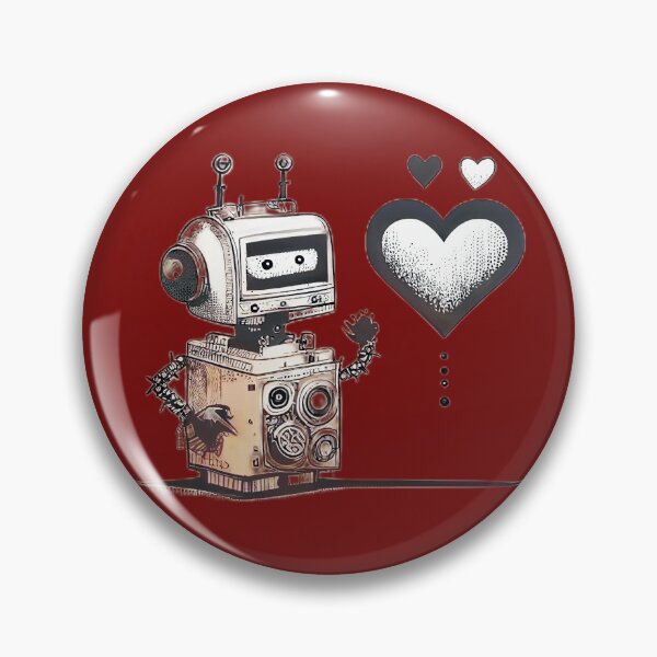 Item preview, ROBOT LOVE Midjourney AI Artwork designed and sold by davidjulie.