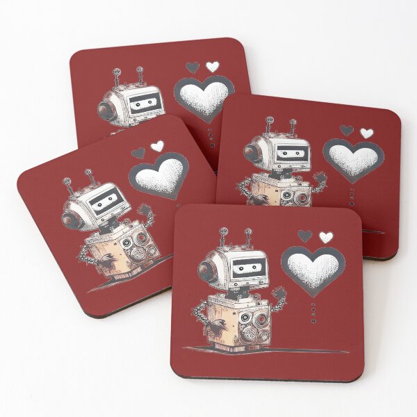 Item preview, ROBOT LOVE Midjourney AI Artwork designed and sold by davidjulie.