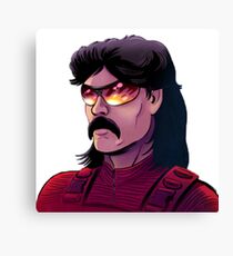 Dr DisRespect on Twitch tv Canvas Print