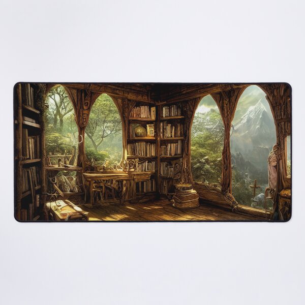 Item preview, Fantasy Cozy Home Painting designed and sold by rudekitten.