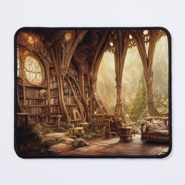 Item preview, Fantasy Cozy Home Painting designed and sold by rudekitten.