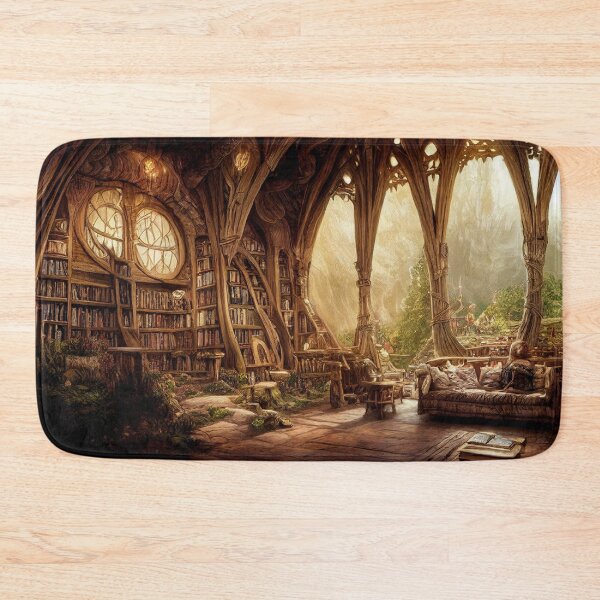 Item preview, Fantasy Cozy Home Painting designed and sold by rudekitten.