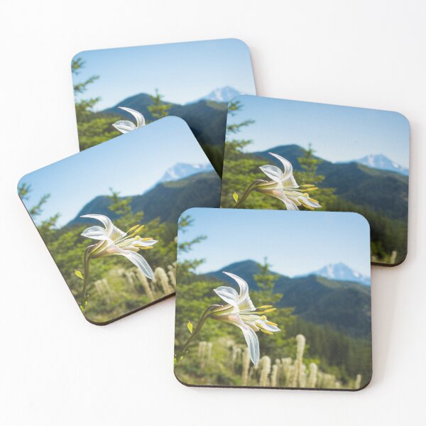Item preview, Flowers Before Mt. Jefferson designed and sold by hawkshavenphoto.