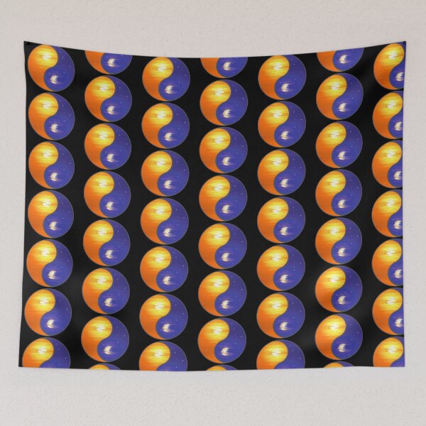 Artikelvorschau, Yin Yang - Sonne / Mond - Gegensätze - Grafik entworfen und verkauft von TShirtsundMehr.