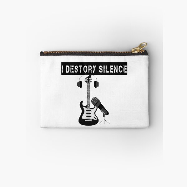Item preview, I Destroy Silence Guitar designed and sold by TheGreedyCrypto.