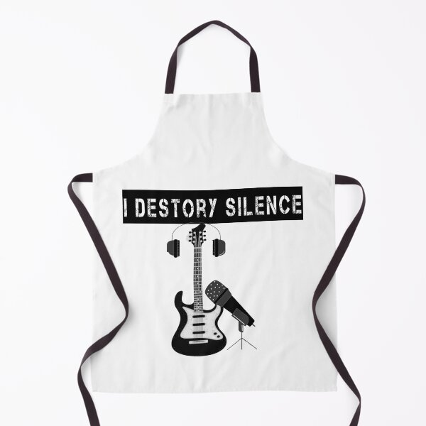 Item preview, I Destroy Silence Guitar designed and sold by TheGreedyCrypto.