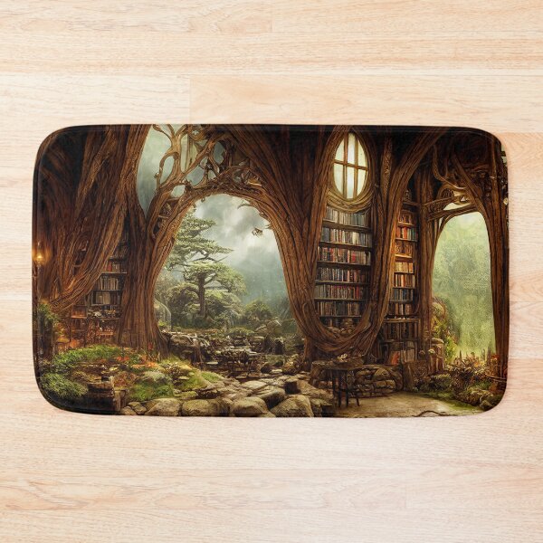 Item preview, Fantasy Cozy Home Painting designed and sold by rudekitten.