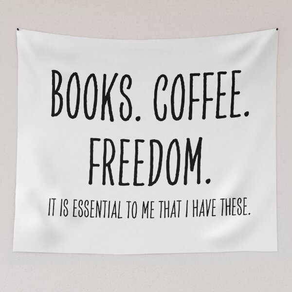 Item preview, BOOKS. COFFEE. FREEDOM. designed and sold by successmom.