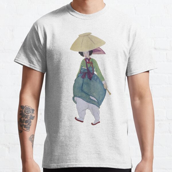 EoWooDong in Early JoSeon Dynasty (1440 ~ 1480), A Korean woman painted by Cheong Ha Classic T-Shirt