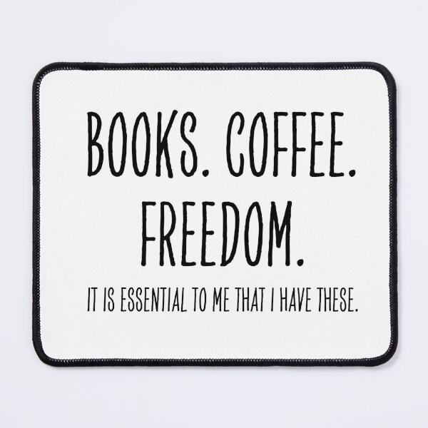 Item preview, BOOKS. COFFEE. FREEDOM. designed and sold by successmom.