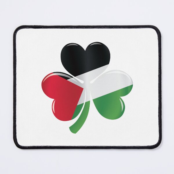 Item preview, Palestinian Irish Shamrock Flag designed and sold by RahallusNtx.