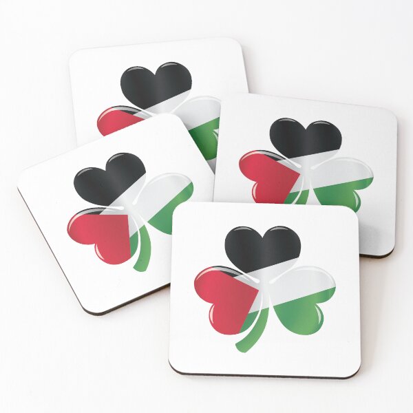Item preview, Palestinian Irish Shamrock Flag designed and sold by RahallusNtx.