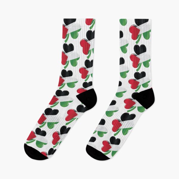 Item preview, Palestinian Irish Shamrock Flag designed and sold by RahallusNtx.