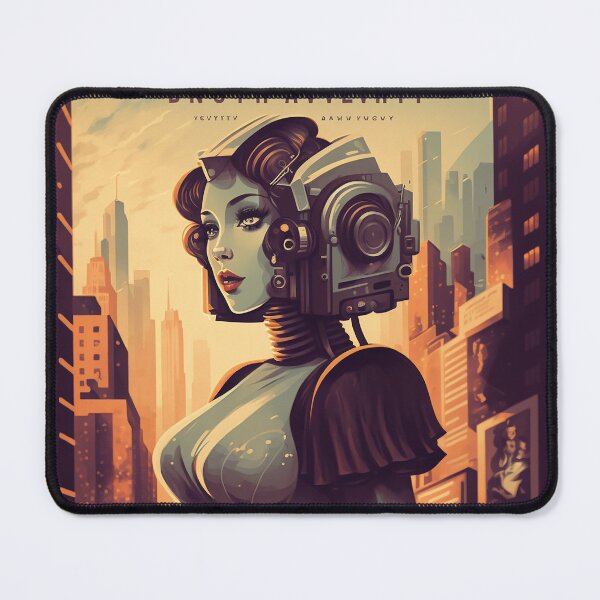 Item preview, Retro-futuristic Woman #1 designed and sold by Viktor Surzhko.