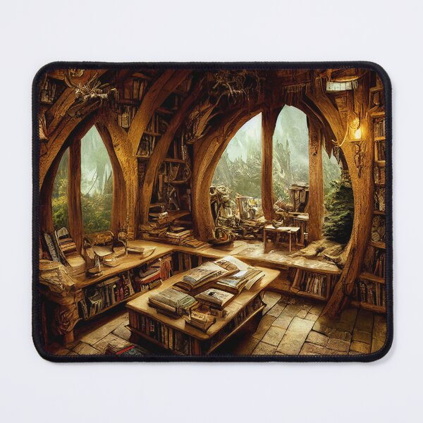 Item preview, Fantasy Cozy Home Painting designed and sold by rudekitten.