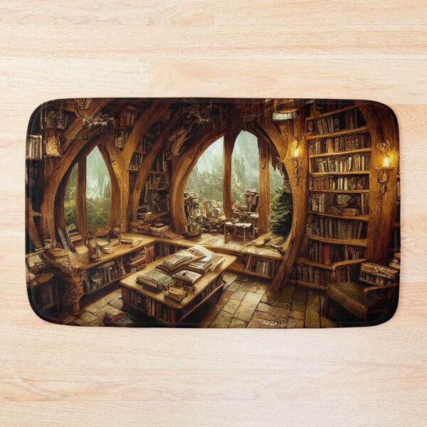 Item preview, Fantasy Cozy Home Painting designed and sold by rudekitten.