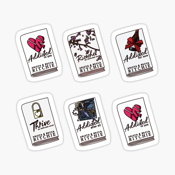 Item preview, addicted books designed and sold by lalashellsArt.