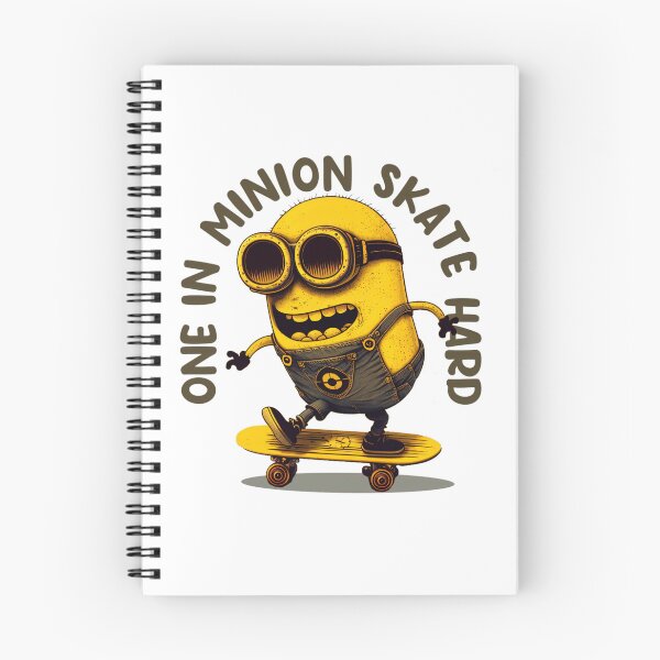 Item preview, One In A Minion, One Eyed Minion, Skateboarding Minion designed and sold by Skateboard-Art.