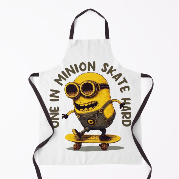 Item preview, One In A Minion, One Eyed Minion, Skateboarding Minion designed and sold by Skateboard-Art.