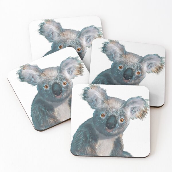 Item preview, Koala Bear Painting Print. For a koala bear lover, for a koala bear conservationist, for an Australian. designed and sold by Wentoo.