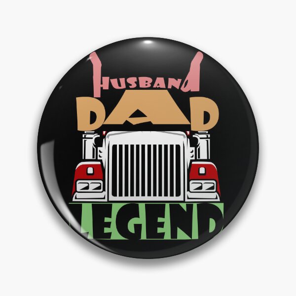 Item preview, husband dad trucker legend designed and sold by sarva ns.