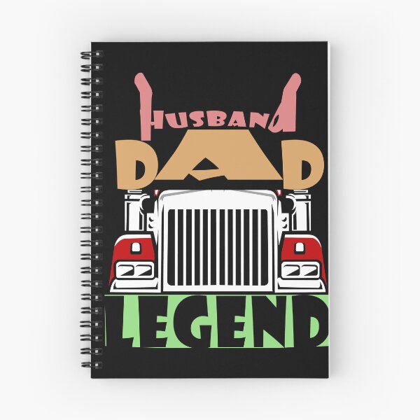Item preview, husband dad trucker legend designed and sold by sarva ns.
