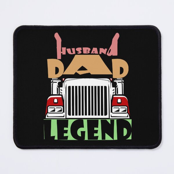 Item preview, husband dad trucker legend designed and sold by sarva ns.
