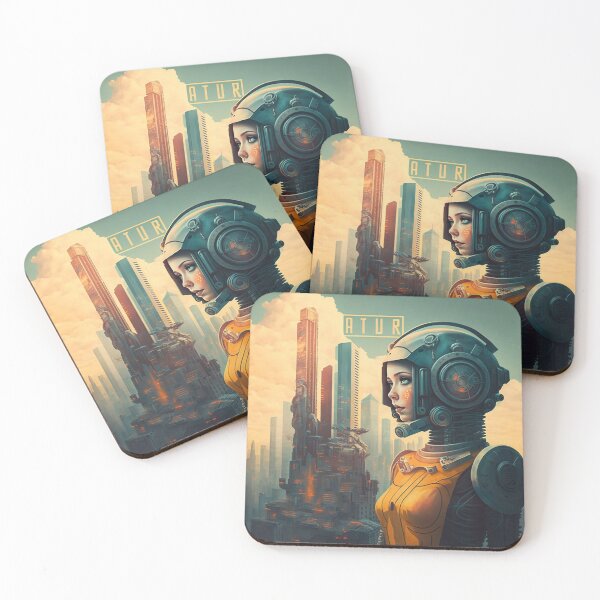 Item preview, Retro-futuristic Woman #2 designed and sold by Viktor Surzhko.