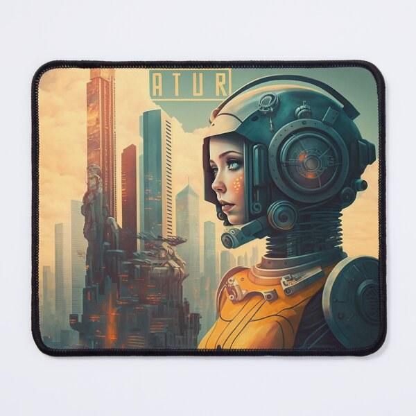 Item preview, Retro-futuristic Woman #2 designed and sold by Viktor Surzhko.