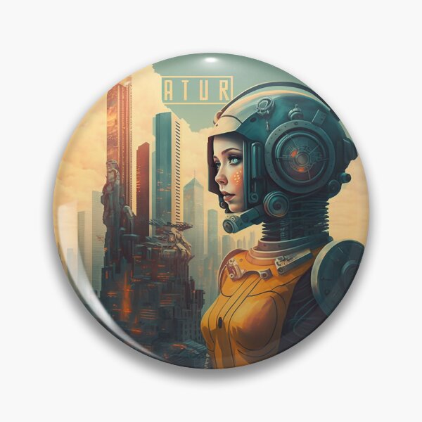 Item preview, Retro-futuristic Woman #2 designed and sold by Viktor Surzhko.
