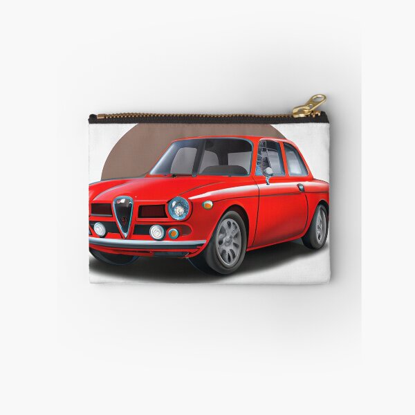 Item preview, Italian classic car, style icon from the 60s, red, Alfa, classic, great curves designed and sold by pixelatedworld.