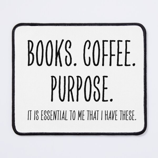 Item preview, BOOKS. COFFEE. PURPOSE. designed and sold by successmom.