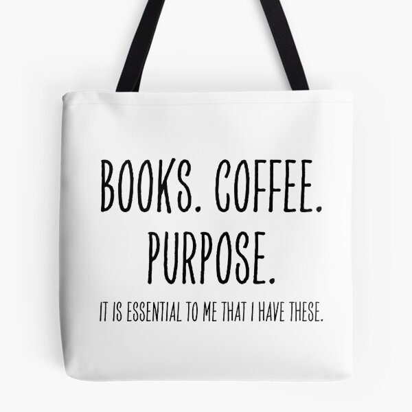 Item preview, BOOKS. COFFEE. PURPOSE. designed and sold by successmom.
